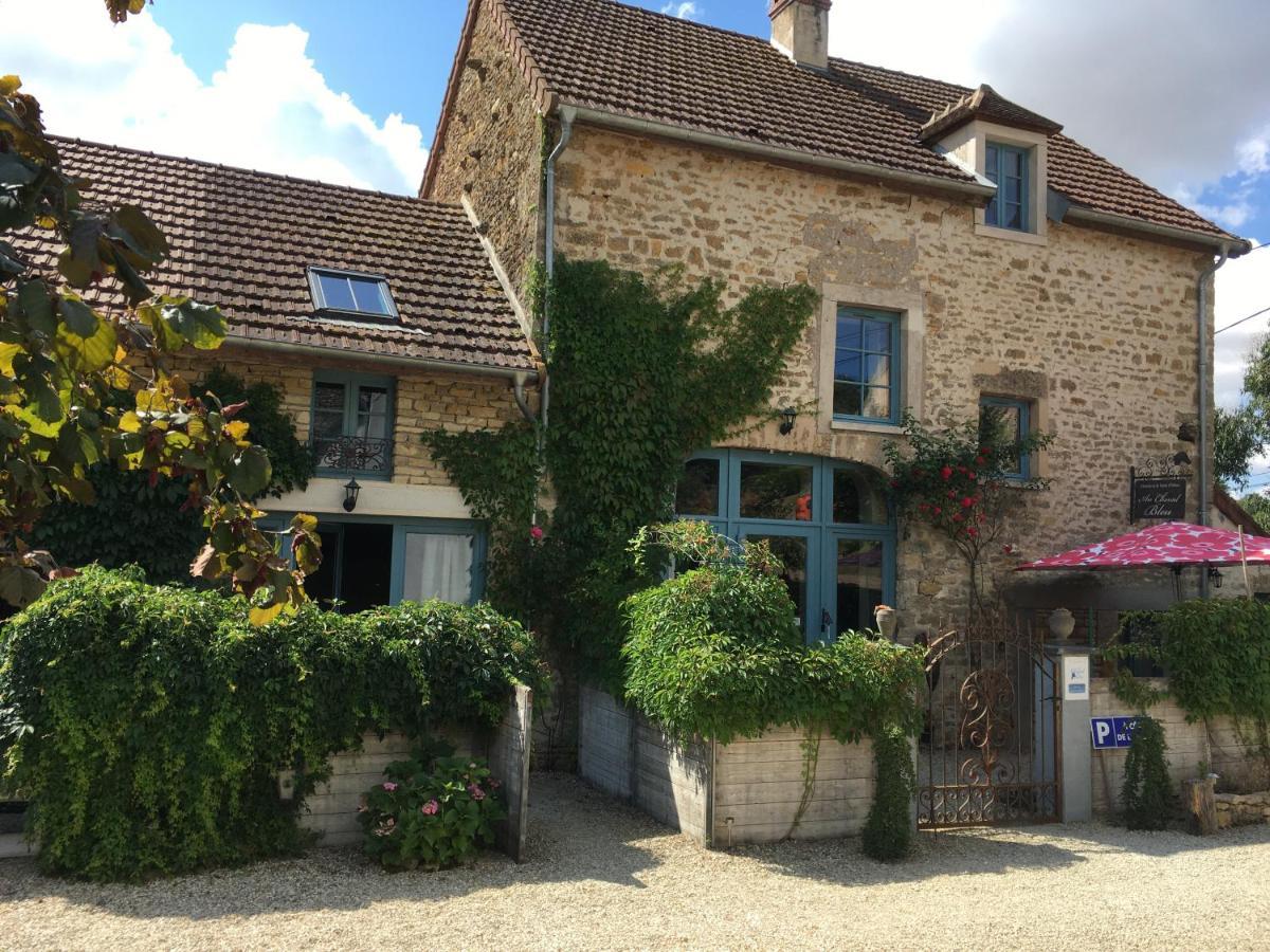 Fontenay-près-Vézelay Au Cheval Bleu B&B 외부 사진