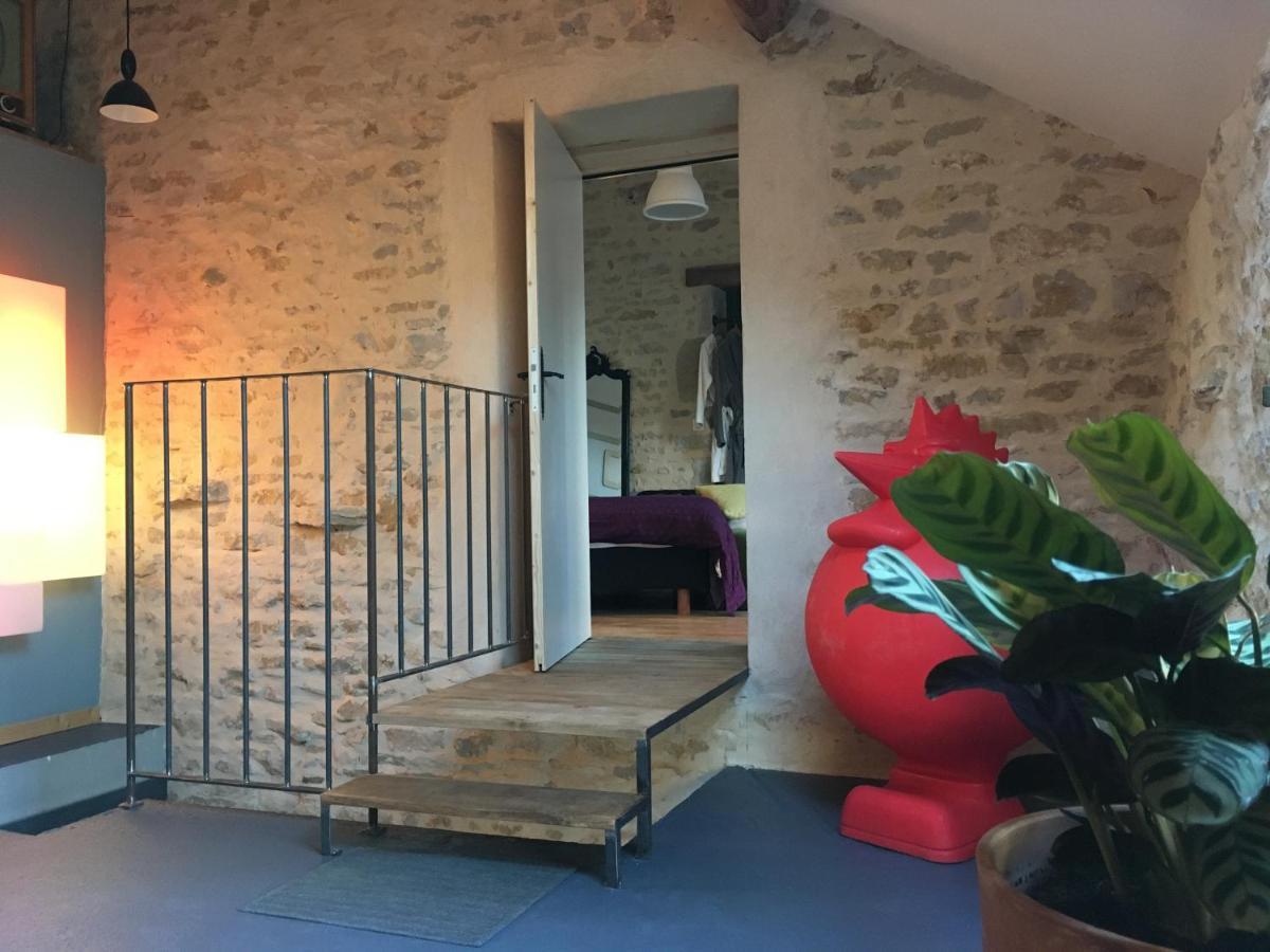 Fontenay-près-Vézelay Au Cheval Bleu B&B 외부 사진
