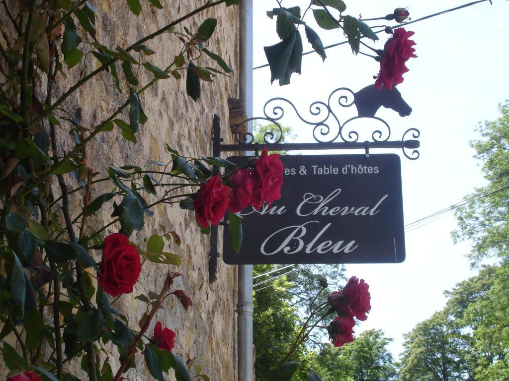 Fontenay-près-Vézelay Au Cheval Bleu B&B 외부 사진