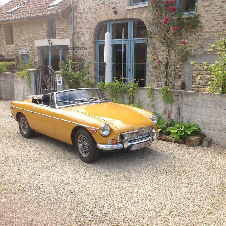 Fontenay-près-Vézelay Au Cheval Bleu B&B 외부 사진