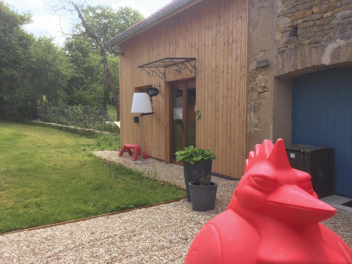Fontenay-près-Vézelay Au Cheval Bleu B&B 외부 사진